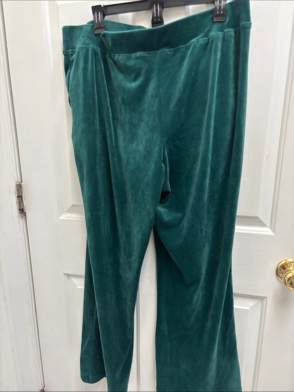 Cable & Gauge Teal Velour Half-Zip Hoodie and pants - Picture 6 of 6